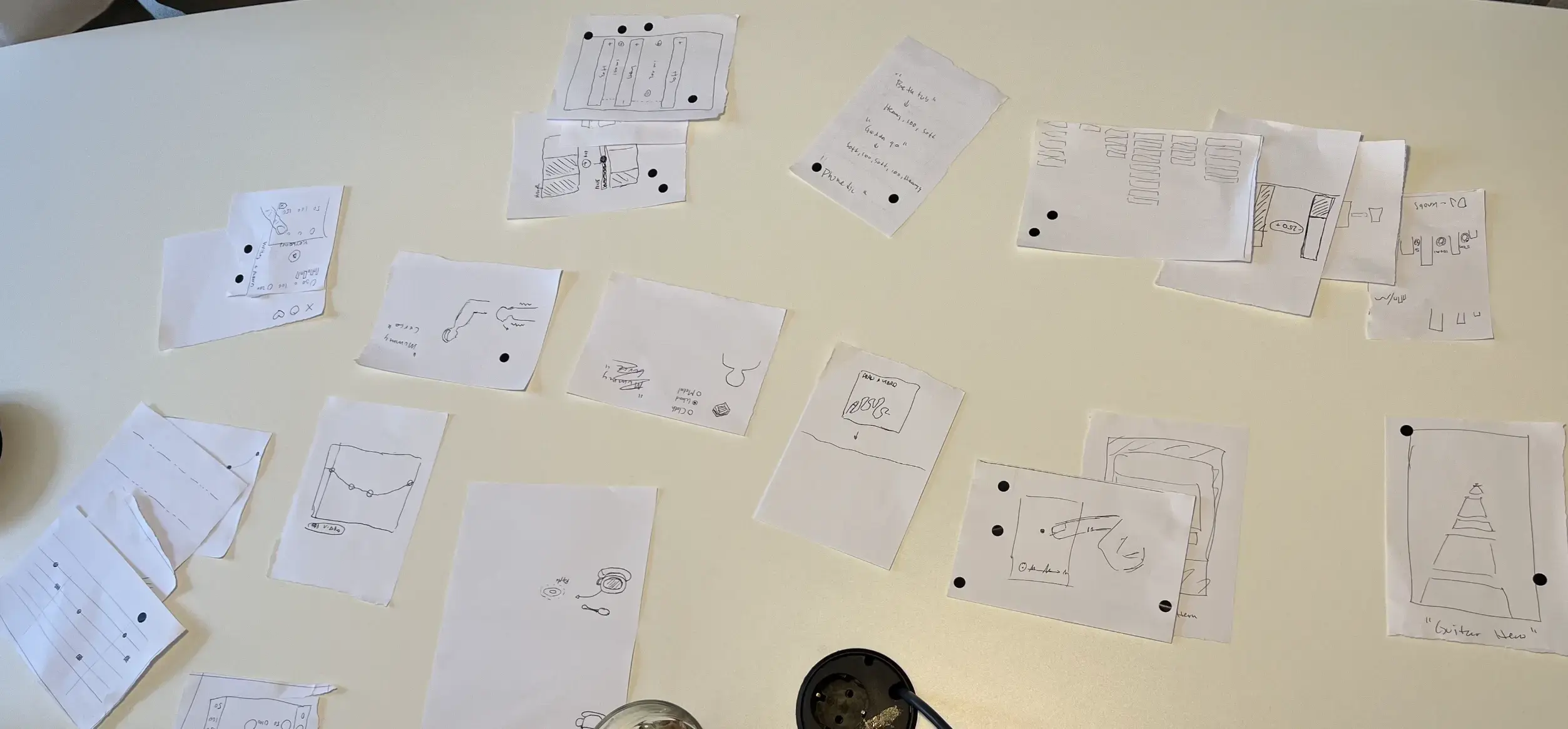 Crazy 8s brainstorming session