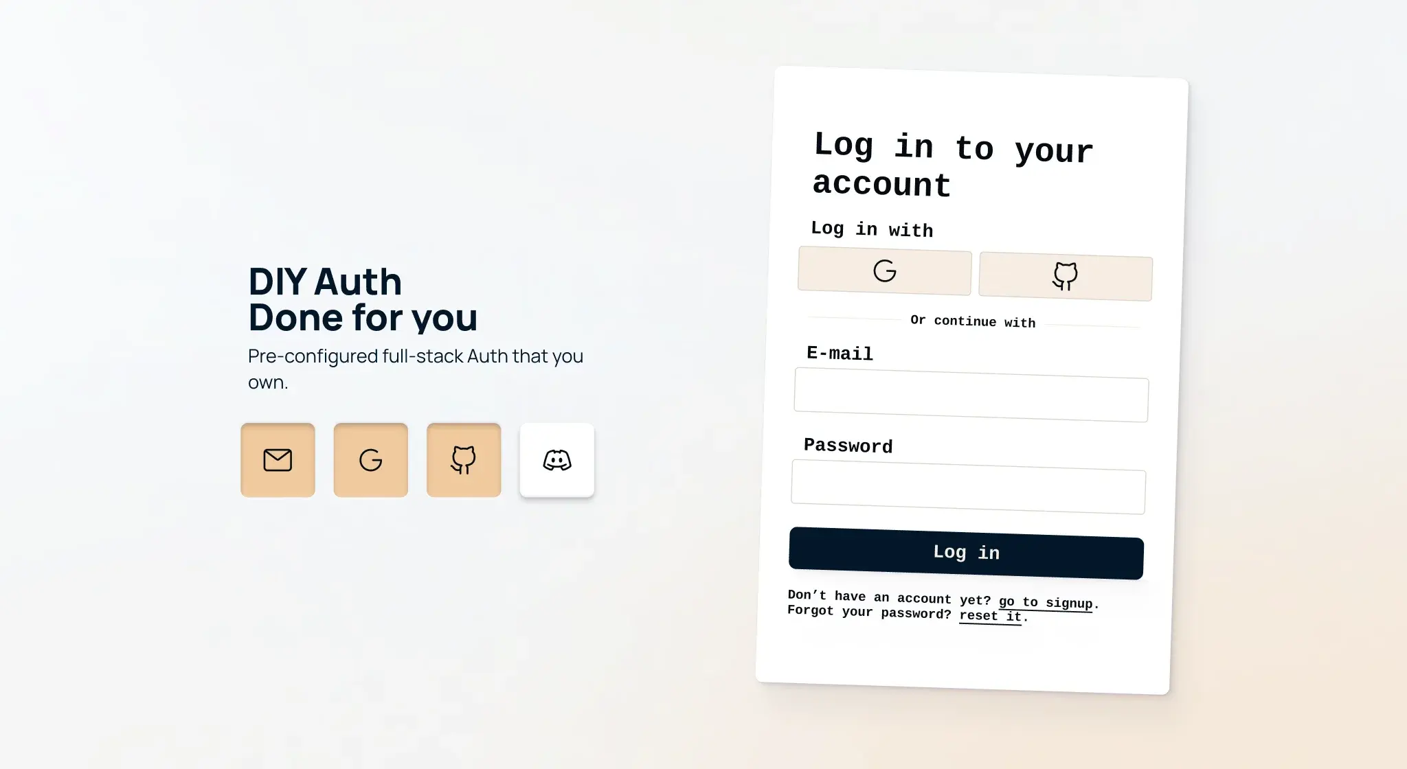 Open SaaS 2.0 authentication